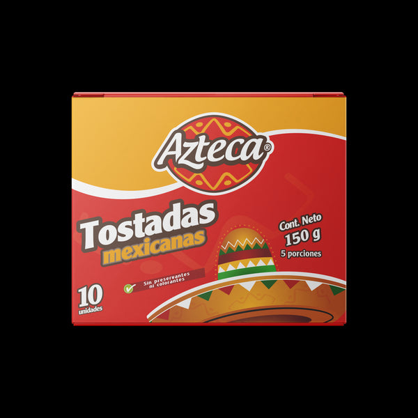 TOSTADA AZTECA 10U 145G